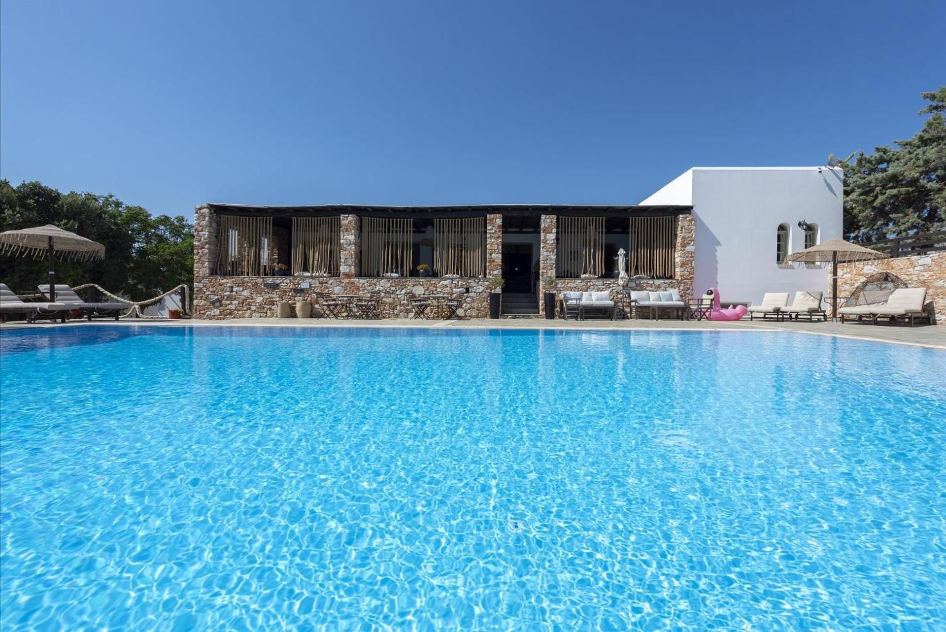 Parosland Hotel Alikí Exterior foto