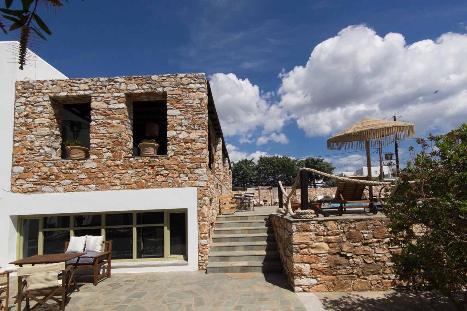 Parosland Hotel Alikí Exterior foto